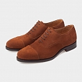 картинка Коричневые оксфорды Michel 9971 Whisky Suede от магазина  Michelshoes