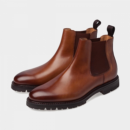картинка Светло-коричневые ботинки Michel 31302 Honey Vibram от магазина  Michelshoes