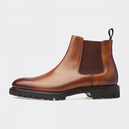 картинка Светло-коричневые ботинки Michel 31302 Honey Vibram от магазина  Michelshoes
