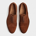 картинка Коричневые оксфорды Michel 9971 Whisky Suede от магазина  Michelshoes