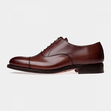 картинка Коричневые оксфорды Michel 9971 Rubber Sole Dark Brown от магазина  Michelshoes