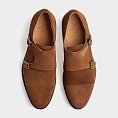 картинка Коричневые монки Michel 9923 Whisky Suede от магазина  Michelshoes