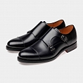 картинка Чёрные монки Michel 9923 Rubber Sole Black от магазина  Michelshoes