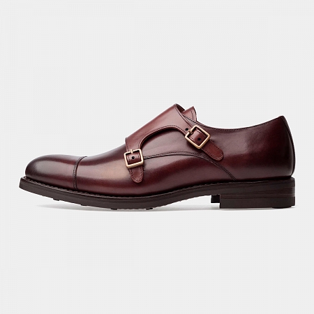 картинка Коричневые монки Michel 9923 Dark Brown от магазина  Michelshoes