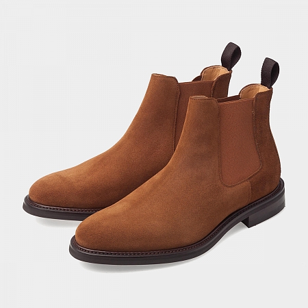 картинка Светло-коричневые ботинки Michel 31302 Whisky Suede от магазина  Michelshoes