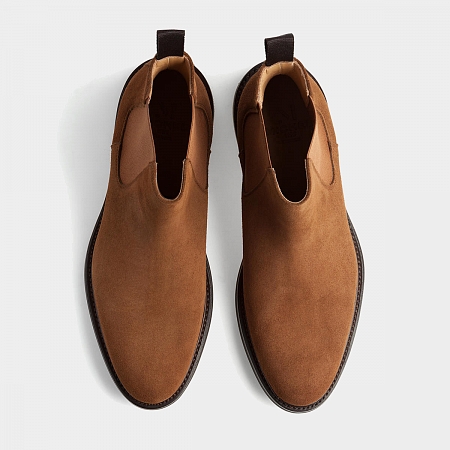 картинка Светло-коричневые ботинки Michel 31302 Whisky Suede от магазина  Michelshoes