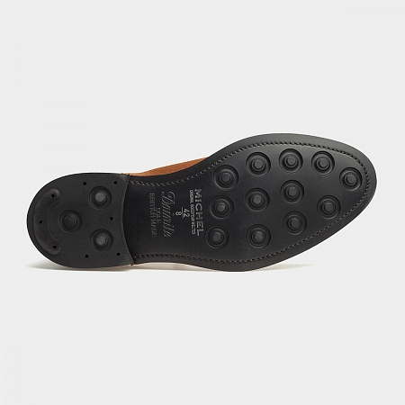 картинка Светло-коричневые ботинки Michel 31302 Whisky Suede от магазина  Michelshoes