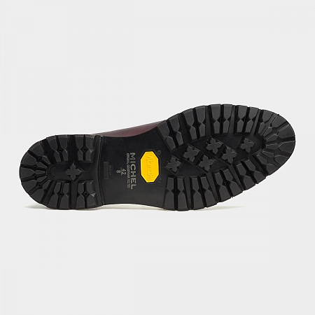 картинка Тёмно-коричневые дерби Michel 30121 Dark Brown от магазина  Michelshoes