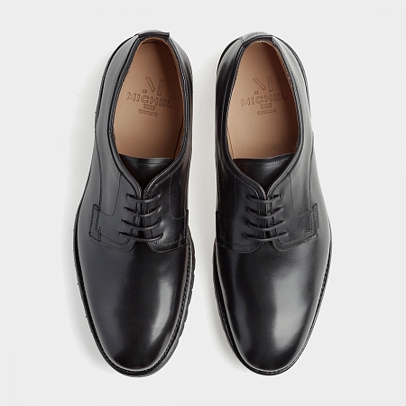 картинка Чёрные дерби Michel 31542 Boxcalf Black от магазина  Michelshoes