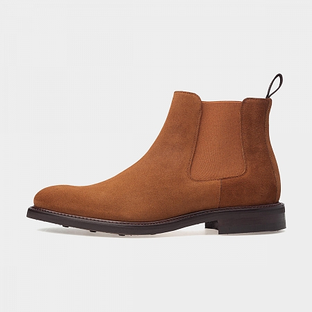 картинка Светло-коричневые ботинки Michel 31302 Whisky Suede от магазина  Michelshoes