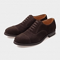 картинка Коричневые оксфорды Michel 9971 Brown Suede от магазина  Michelshoes