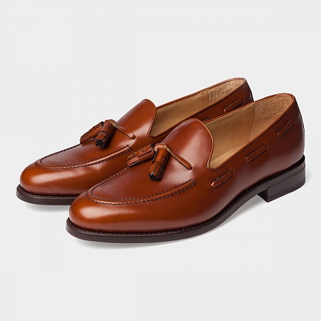 картинка Коричневые лоферы Michel Mitgard L Cognac от магазина  Michelshoes