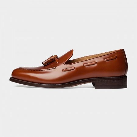 картинка Коричневые лоферы Michel Mitgard L Cognac от магазина  Michelshoes